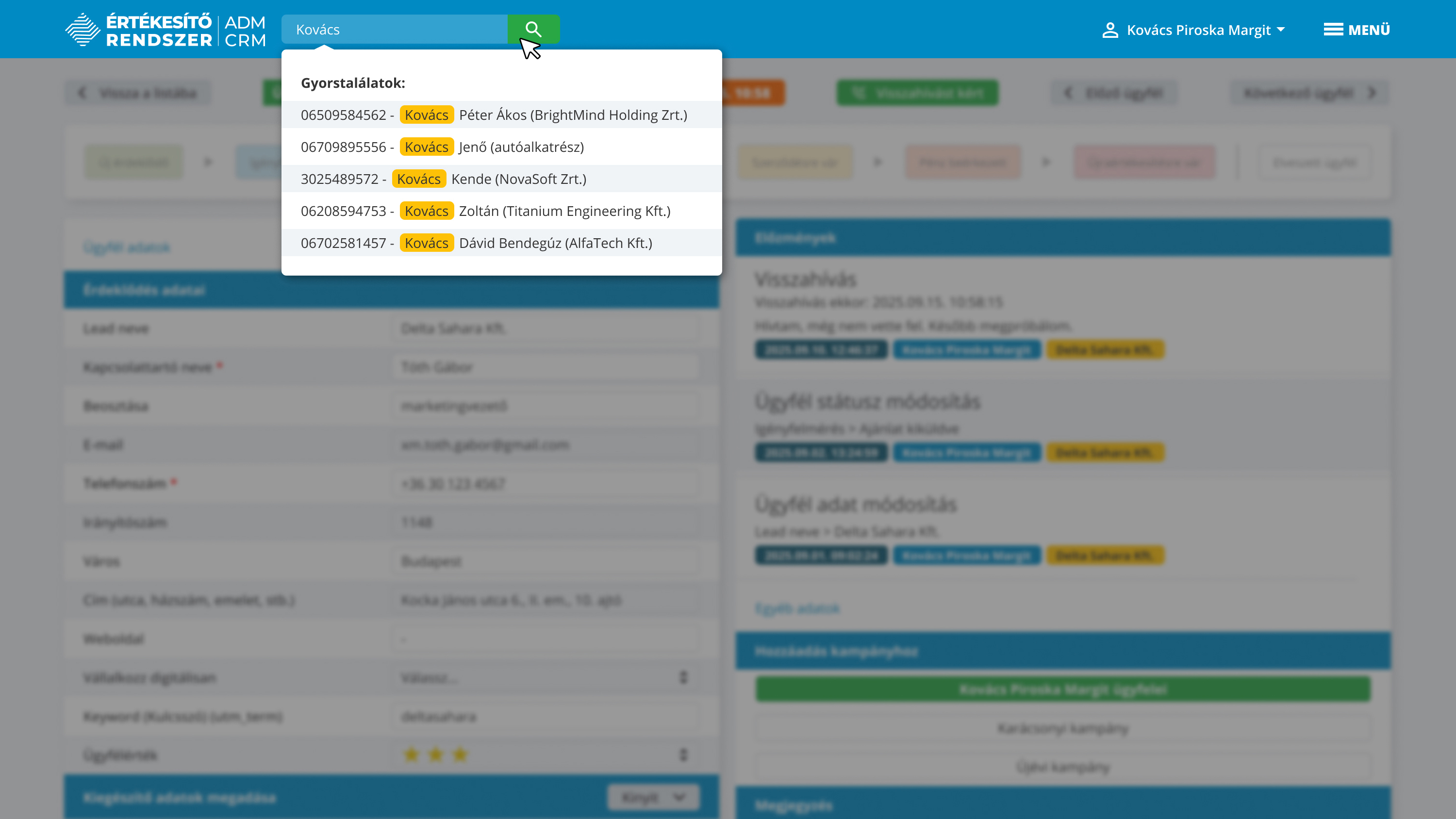 ADM CRM